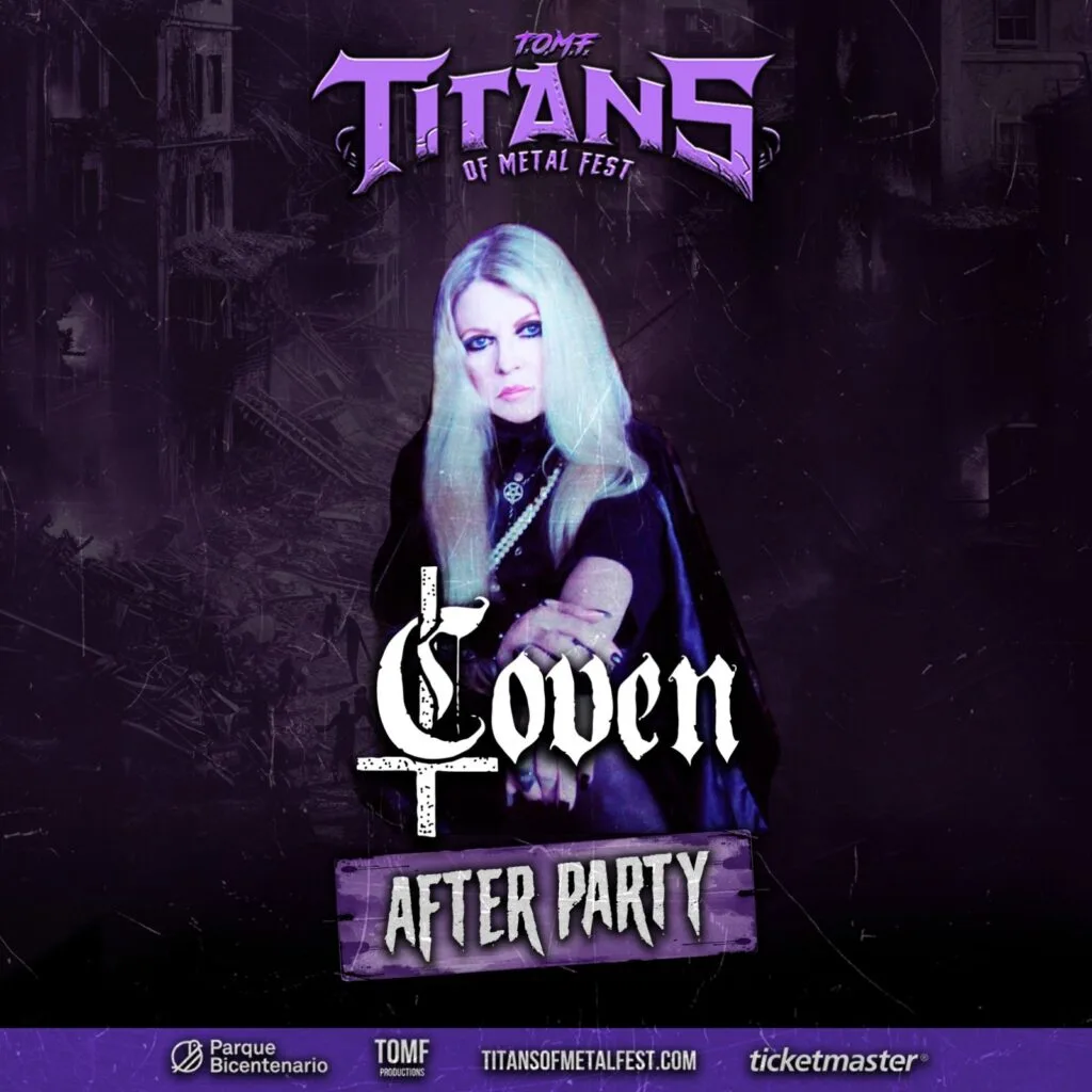 Coven Llega a México por Primera Vez en el Titans of Metal Fest 2025: Un Hito para el Metal Ocultista