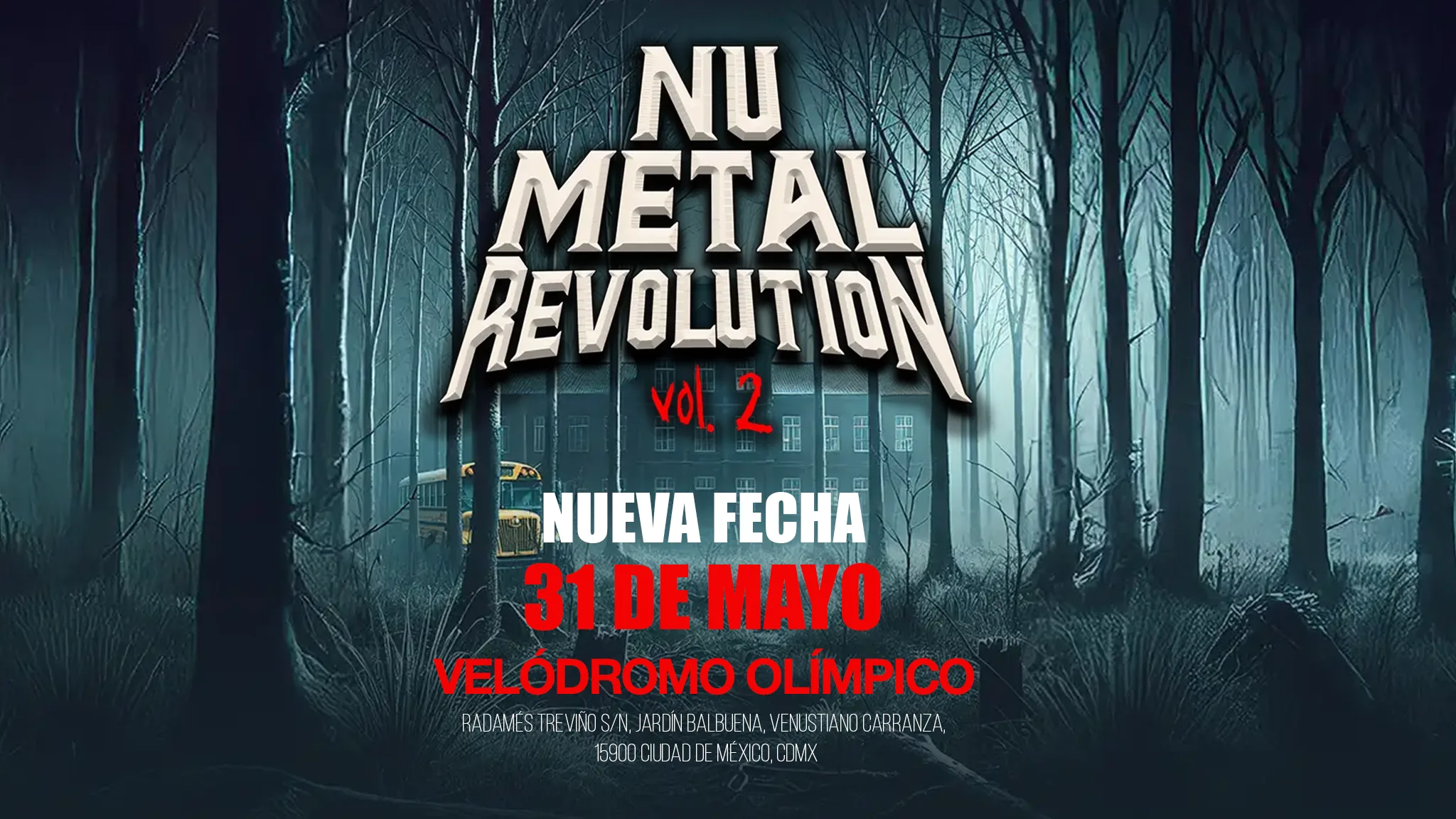 Cambio de fecha para el Nu Metal Revolution Vol. 2