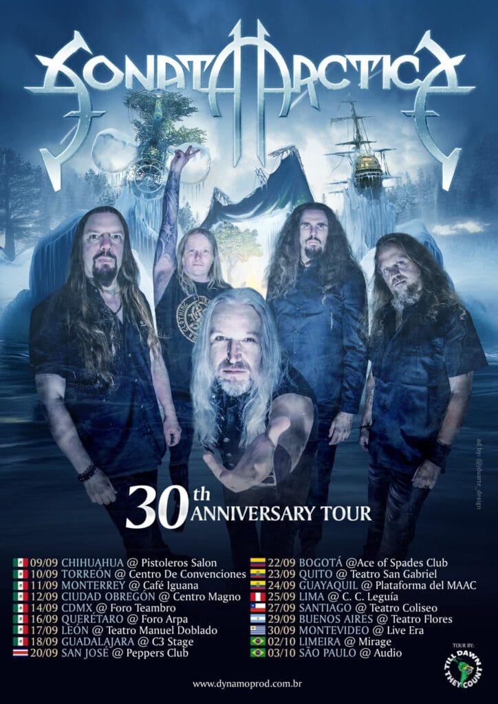 Sonata Arctica México 2026 Foro Teambro boletos precios